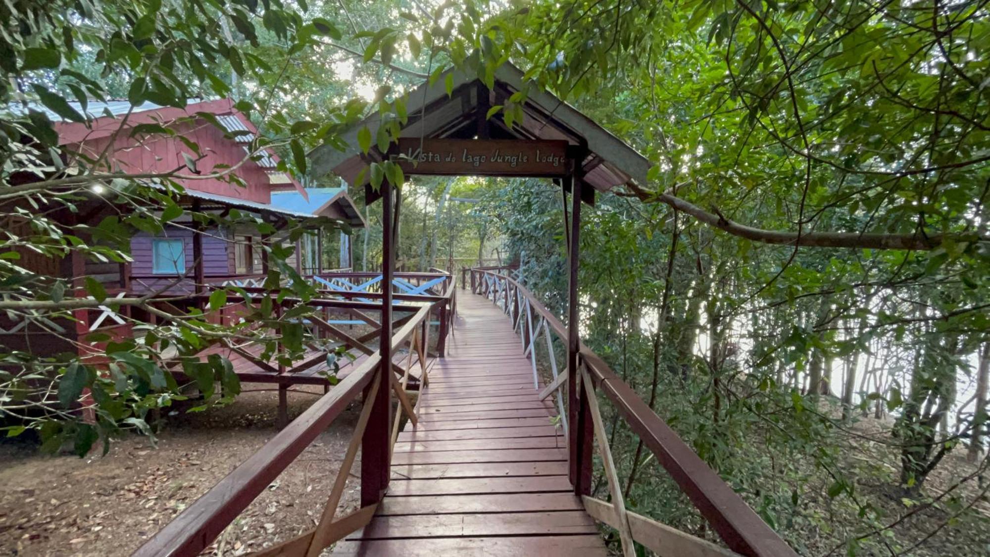 Vista Do Lago Jungle Lodge Cajual Ngoại thất bức ảnh