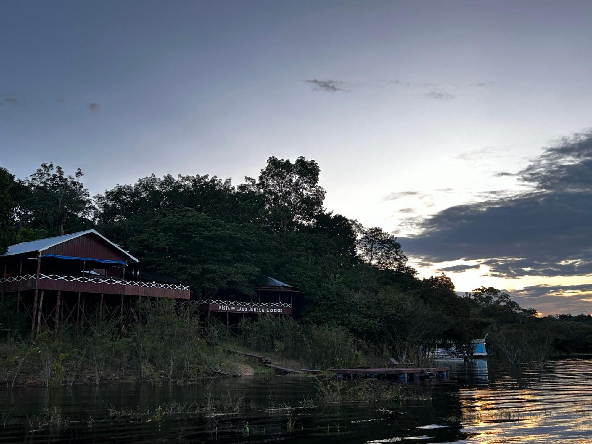 Vista Do Lago Jungle Lodge Cajual Ngoại thất bức ảnh