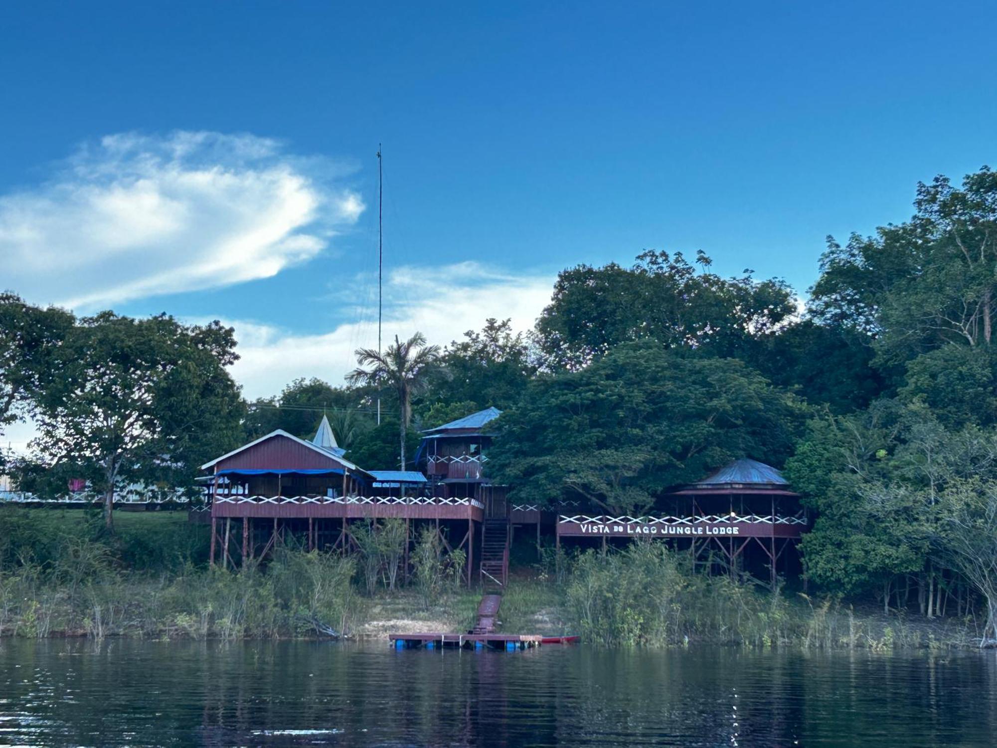 Vista Do Lago Jungle Lodge Cajual Ngoại thất bức ảnh